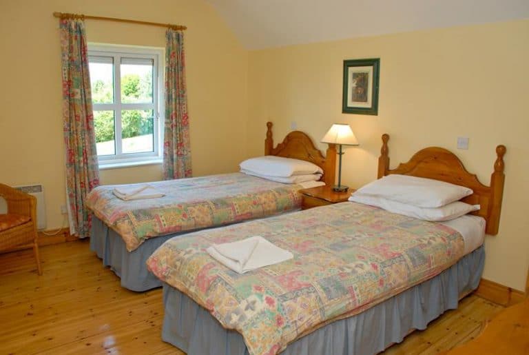 Bedroom at Dingle Marina Cottages
